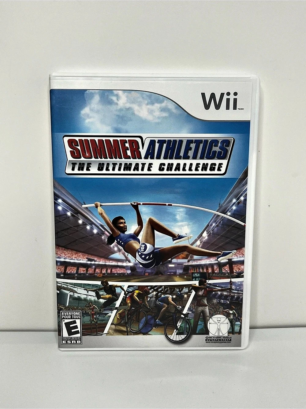 Summer Athletics The Ultimate Challenge Nintendo Wii Sports Game Complete CIB